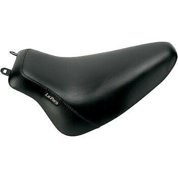 LePera Bare Bones Solo Seat Smooth Black - LXE-007 For Harley Softail 2008-2017