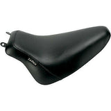 LePera Bare Bones Solo Seat Smooth Black - LXE-007 For Harley Softail 2008-2017