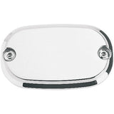Joker Machine Master Cylinder Cover Smooth Chrome - 08-01S For Harley Motorcycles 1999-2017