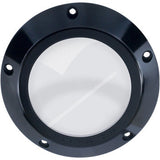 Barnett Scorpion Series Derby Cover Black Anodized 5 Hole - 343-30-44006 For Harley Motorcycles 1999-2006