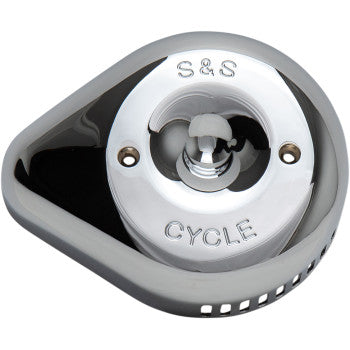 S&S Cycle Stealth Air Cleaner Cover Slasher Chrome - 170-0532
