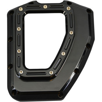 Trask Assault Series Cam Cover Gloss Black Powdercoat Twin Cam - TM-017BK For Harley Motorcycles 2001-2017
