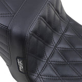 LePera Tailwhip Seat - LN-581DD For Harley Dyna Low Rider / Super Glide / Super Glide Sport 1999-2003