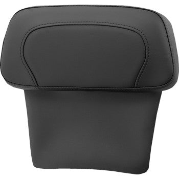 Saddlemen Chopped Tour Pak Backrest Pads RoadSofa™ Black With Black Stitch - 814-07-CPACK-RS For Harley Touring 2014-2026