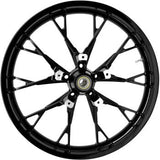 Coastal Moto Marlin Precision Cast 3D Wheel Marlin Front Dual Disc With ABS Black 21x3.5 - 3D-MAR213SBABST For Harley Touring 2008-2026