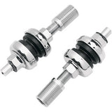Progressive Suspension Chrome Lowering Kit Lowers 2.00" - 30-5048C For Harley Softail 2000-2017