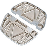 Drag Specialties Passenger Floorboards And Inserts Passenger Chrome For Harley Motorcycles 1986-2026