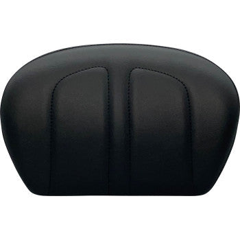 LePera Sissy Bar Pad Large Maverick Stitch Dull Black - L-SBP01MAV-DULL For Harley Motorcycles 2008-2022