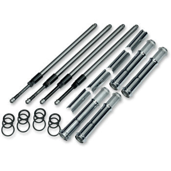 S&S Cycle Quickee Pushrod Kit With Chrome Covers M8 - 930-0123 For Harley Motorcycles 2017-2023