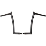 FAT Baggers INC. 1-1/4" EZ Install Pointed Top Handlebar 14" Black - 906014-B For Harley Road Glide 2015-2022