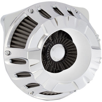 Arlen Ness Inverted Series Air Cleaner Kit — Deep Cut Chrome - 18-916 For Harley Motorcycles 2017-2025