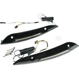 Custom Dynamics Windshield Trim - CD-RG-WT-AW2-B For Harley Road Glide 2015-2025