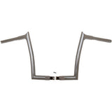 FAT Baggers INC. 1-1/4" EZ Install Pointed Top Handlebar 12" Chrome - 906012 For Harley Road Glide 2015-2022
