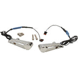 Covingtons Turn Signals Dimpled Chrome - C1300-C For Harley Road Glide 2015-2023