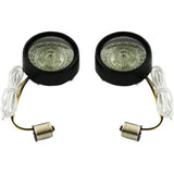 Custom Dynamics Bullet Bezel Turn Signal Assembly - PB-BB-AW-1156BS For Harley Motorcycles 2001-2025