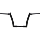 FAT Baggers INC. 1-1/2" EZ Install Pointed Top Handlebar 12" Black - 806012-B For Harley Road Glide 2015-2020