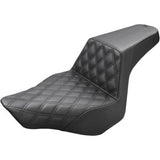 Saddlemen Step-Up Seat — Front Lattice Stitch Black Fxsb - 813-27-172 For Harley Breakout 2013-2017