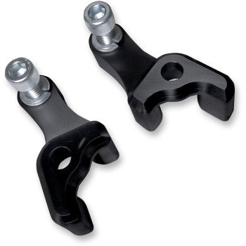Covingtons Rear Lowering Kit Rear Lowers 1" Black - C1404-B For Harley Touring 2009-2026