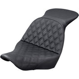 Saddlemen Explorer Lattice Stitch Seat Lattice Stitched FX - 818-29-029LS For Harley Softail 2018-2026