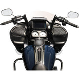FAT Baggers INC. 1-1/2" EZ Install Pointed Top Handlebar 14" Black - 806014-B For Harley Road Glide 2015-2020