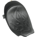Danny Gray Speed Cradle Solo Seat Flame Stitch - 21-414F For Harley Touring 2008-2023