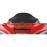 Klock Werks Flare® Windshield 6-1/2" Black - KWW-01-0200-2014 For Harley Touring 2014-2025