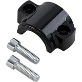Klock Werks Lower Fork Leg Axle Caps Black - KWS-01-0010-B For Harley Touring 2000-2013