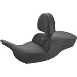 Saddlemen Roadsofa™ Seat W Driver Backrest - 897-07-185BR For Harley Touring 1997-2007