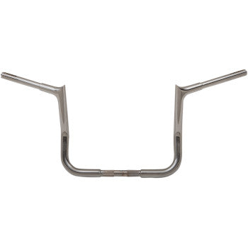 FAT Baggers INC. 1-1/4" EZ Install Pointed Top Handlebar 12" Chrome - 905012 For Harley Touring 1986-2022