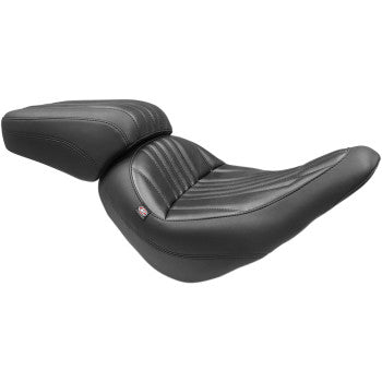 Mustang Touring Seat Black - 75721 For Harley Softail 2018-2021