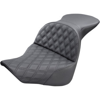 Saddlemen Explorer Lattice Stitch Seat Lattice Stitched FL FX - 818-27-029LS For Harley Softail 2018-2026