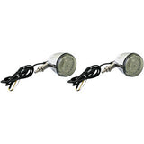 CUSTOM DYNAMICS 2020-1734 PB-UNV-FTS-AW-C ProBEAM Universal LED Bullet Bezel Turn Signals - Chrome/Clear