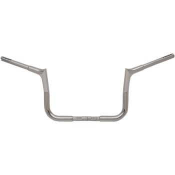 FAT Baggers INC. 1-1/4" EZ Install Pointed Top Handlebar 10" Chrome - 905010 For Harley Touring 1986-2022