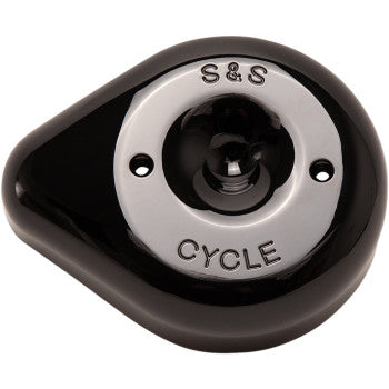 S&S Cycle Stealth Air Cleaner Cover Teardrop Black - 170-0531
