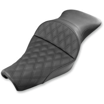 Saddlemen Explorer Lattice Stitch Seat Lattice Stitched 3.3 Gallon Tanks - 807-11-029LS For Harley Sportster 2004-2022 (3.3G Tank)