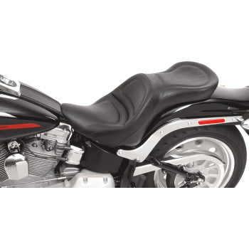 Saddlemen Explorer™ Seat Explorer™ Without Backrest Stitched Black - 806-12-0291 For Harley Softail 2006-2017