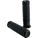 Arlen Ness SpeedLiner Grips TBW Black - 500-002 For Harley Motorcycles 2008-2025