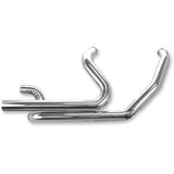 S&s Cycle Power Tune 2-Into-2 Head Pipe System - 550-0004B For Harley Touring 2009-2016