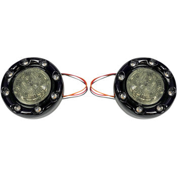 Custom Dynamics ProBEAM® Turn Signal - PB-BR-RR-57-BS For Harley Motorcycles 2007-2025