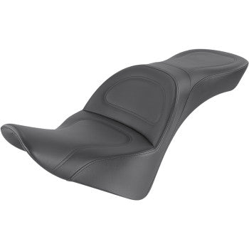 Saddlemen Explorer™ Seat — Without Backrest Without Driver Backrest - 818-33-0291 For Harley Softail 2018-2025