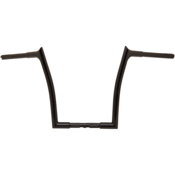 FAT Baggers INC. 1-1/4" EZ Install Pointed Top Handlebar 14" Black - 907014-B For Harley Touring / Softail / Road King / Road Glide 1994-2023