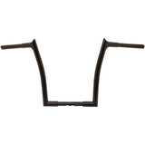 FAT Baggers INC. 1-1/4" EZ Install Pointed Top Handlebar 14" Black - 907014-B For Harley Touring / Softail / Road King / Road Glide 1994-2023