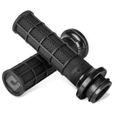 ODI Hart-Luck Signature V-Twin Lock-On™ Grips TBW Black - V31HTW-BB-B For Harley Motorcycles 2008-2024