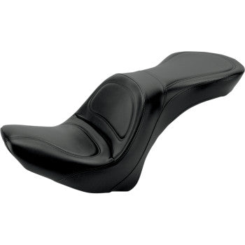 Saddlemen Explorer™ Seat Explorer™ Without Backrest Stitched Black - 800-23-0291 For Harley Softail 2006-2017