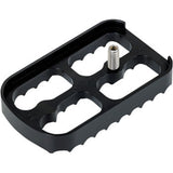 Joker Machine Brake Pedal Cover Black Serrated - 08-641B For Harley Motorcycles 1999-2026