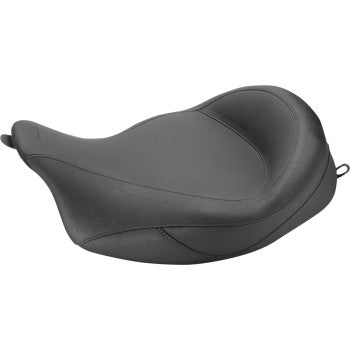 Mustang Super Wide Solo Vinyl Seat Vintage - 76067 For Harley Touring 2008-2025