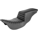Saddlemen Tour Step-Up Seat Tuck-N-Roll Black - 808-07B-191 For Harley Touring 2008-2025