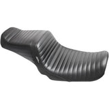 LePera Tailwhip Seat Pleated Black - LK-581PT For Harley Dyna 2006-2017