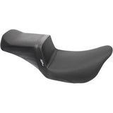 LePera Tailwhip Seat Basketweave Black - LK-587BW For Harley Touring 2008-2023