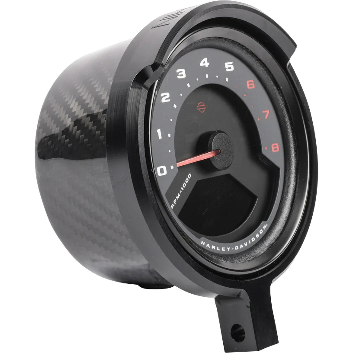 THRASHIN SUPPLY CO. 2210-0645 TSC-2710-1 Softail Gauge Relocation Kit - Black